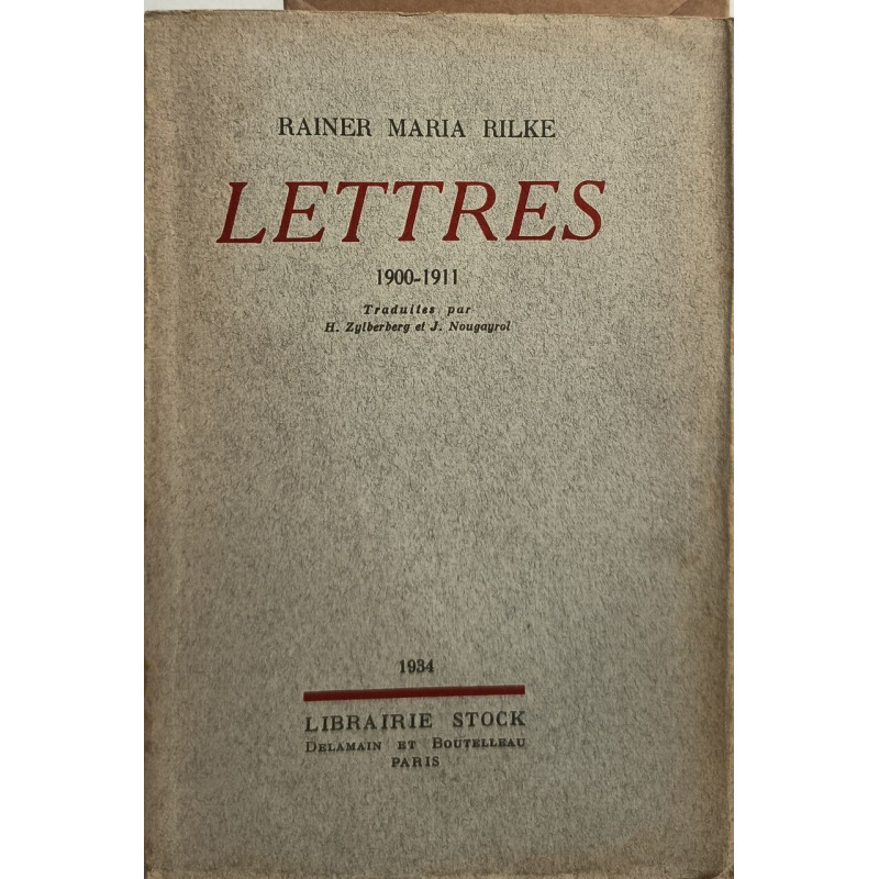 Lettres 1900-1911