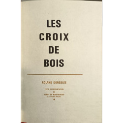 Les Croix de Bois numéroté 14827/20640