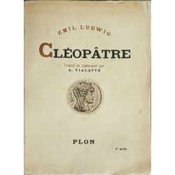 Cléopâtre traduit de l'allemand par A. Vialatte