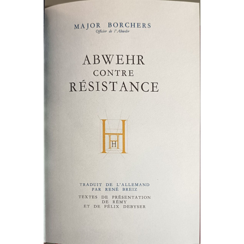 Abwehr contre résistance