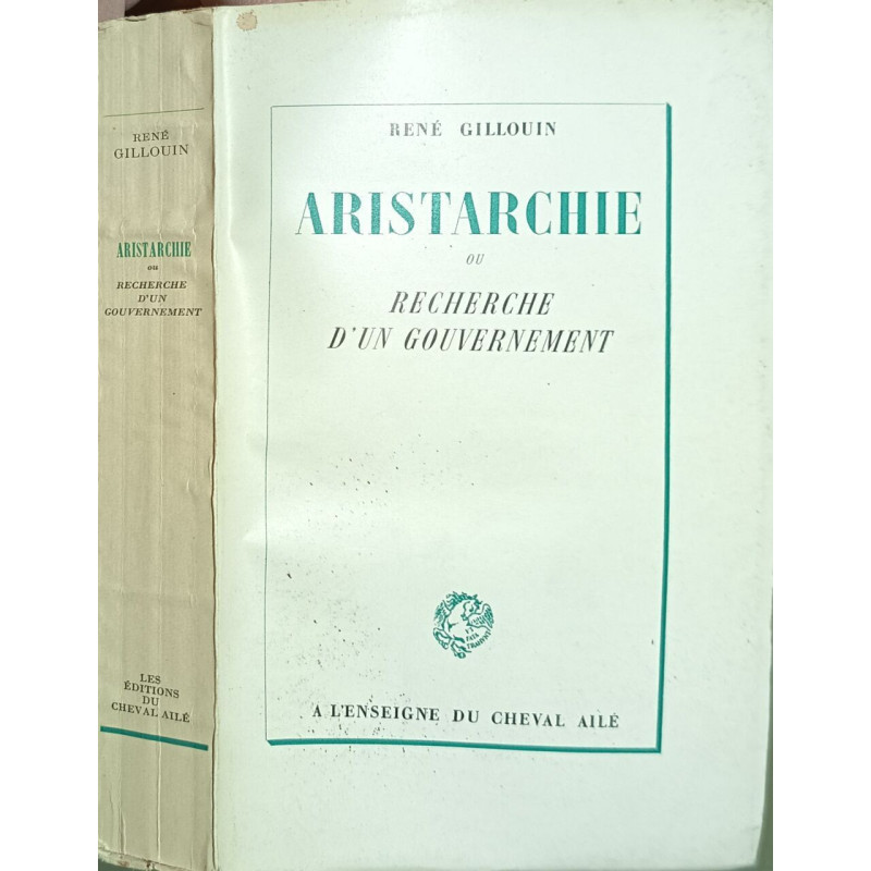 Aristarchie ou recherche d'un gouvernement