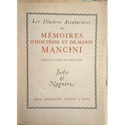 Les Illustres Aventurières ou Mémoires d'Hortense et de Marie Mancini