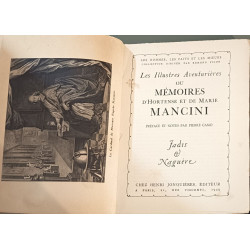 Les Illustres Aventurières ou Mémoires d'Hortense et de Marie Mancini