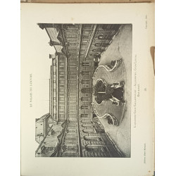 Le palais du louvre / comment l'ont terminé Louis XIV napoleon Ier...