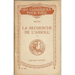 La Recherche de l'Absolu Tome 1 et 2