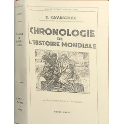 Chronologie de l'histoire mondiale