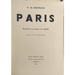 Paris ( ouvrage orné de 148 photographies)