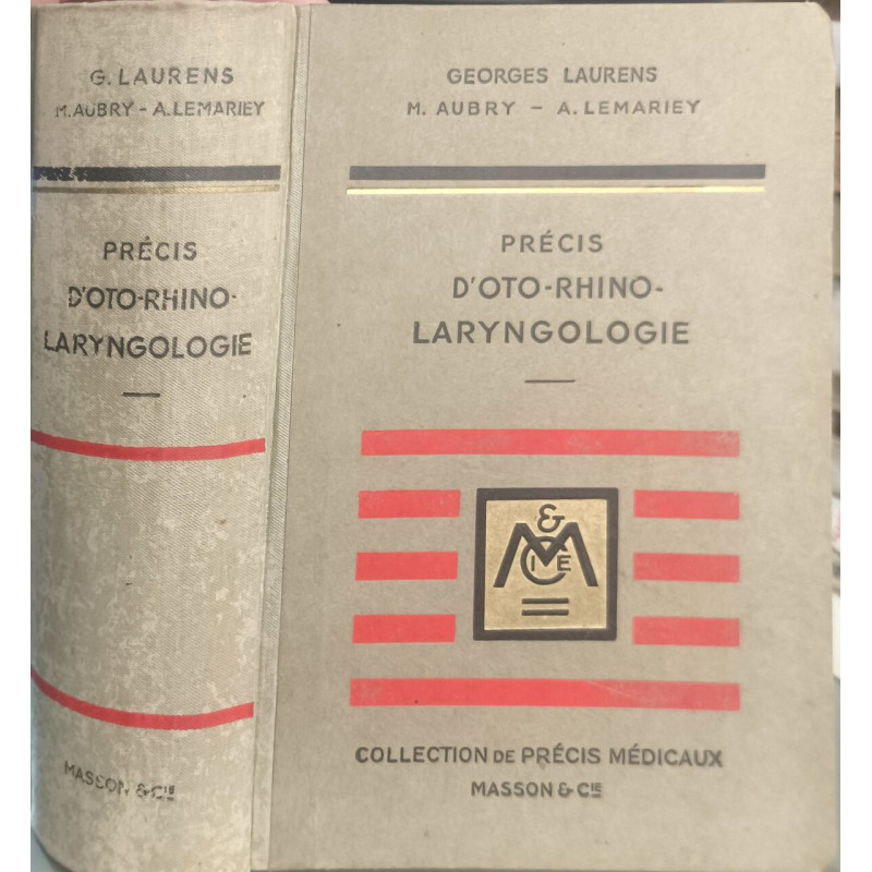 Précis d'oto-rhino-laryngologie - deuxième édition