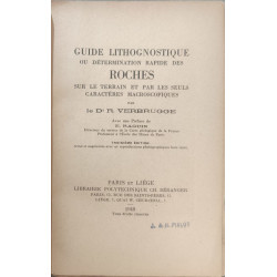 Guide lithognostique ou détermination rapide des roches sur le...