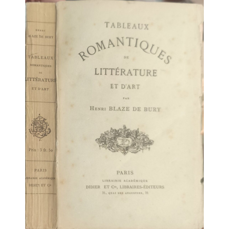 Tableaux romantiques de littérature et d'art