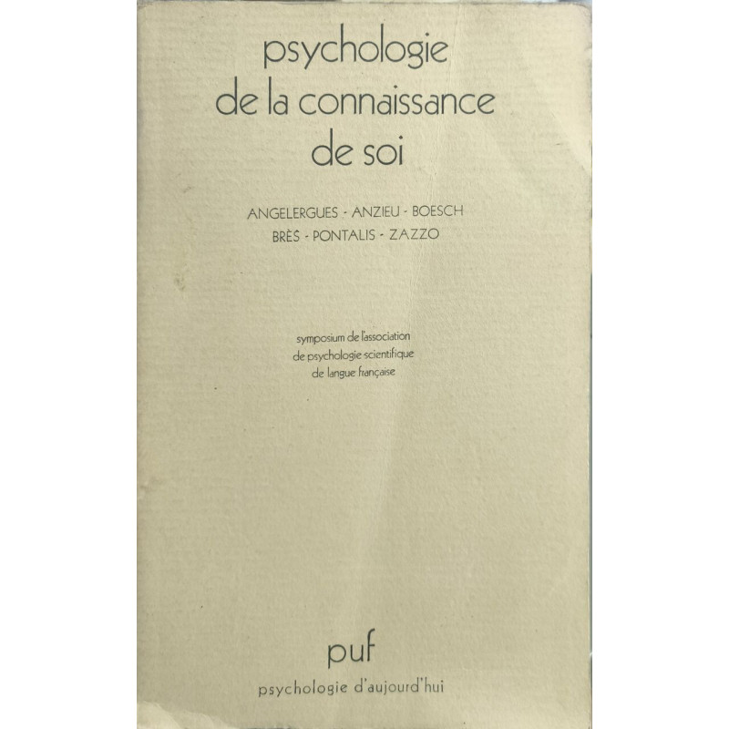 Psychologie de la connaissance de soi