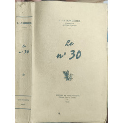 Le n° 30 - numéroté 155/450