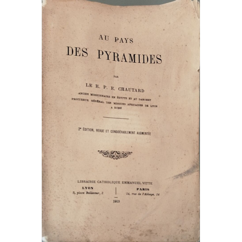 Au pays des pyramides