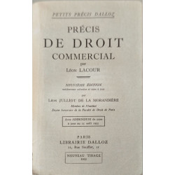 Précis de droit commercial
