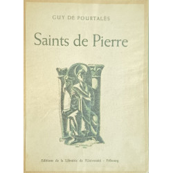 Saints de Pierre EO numérotée illustrations en couleur