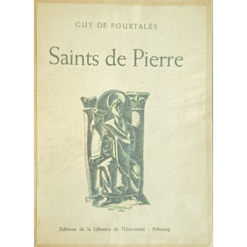 Saints de Pierre EO numérotée illustrations en couleur