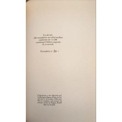 De mon balcon - EO numérotée