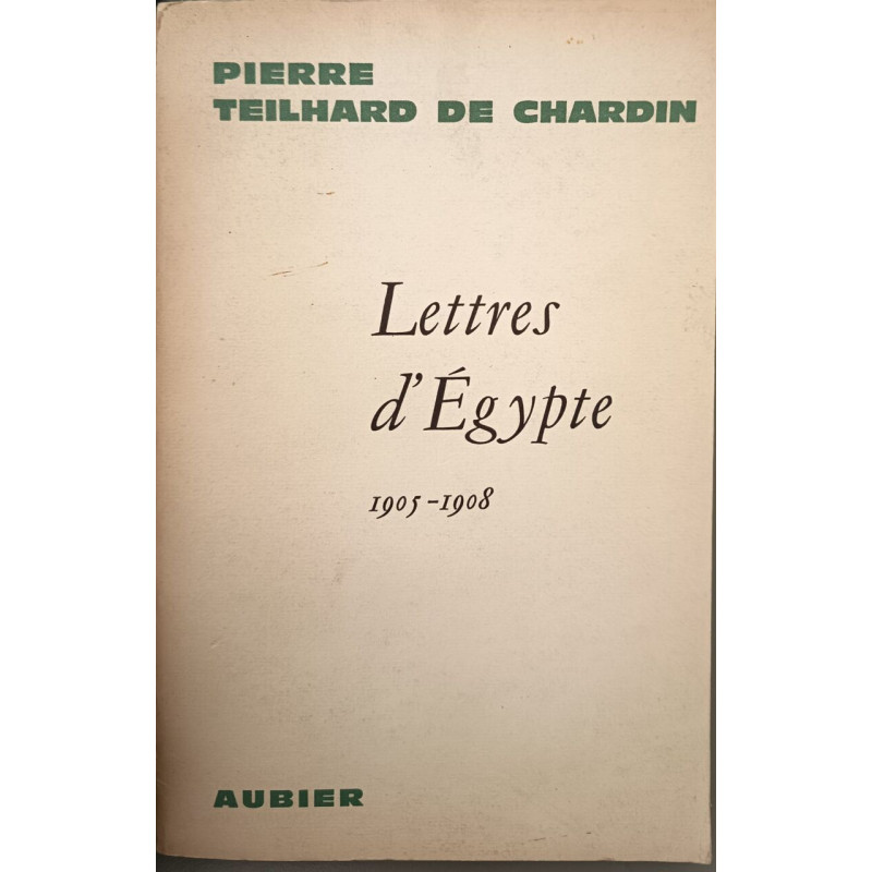 Lettres d'Égypte
