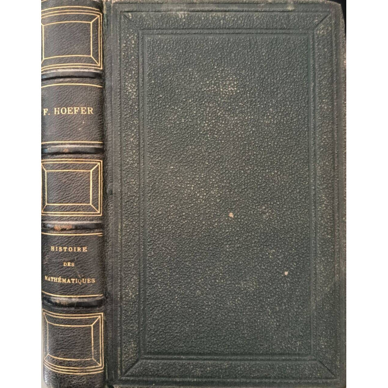 Histoire des mathématiques depuis leurs origines jusqu'au...