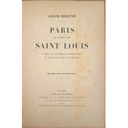 Paris au temps de Saint-Louis