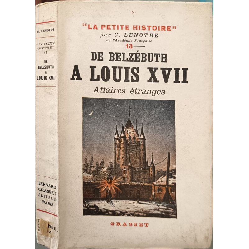 De belzébuth à louis XVII - afffaires étranges