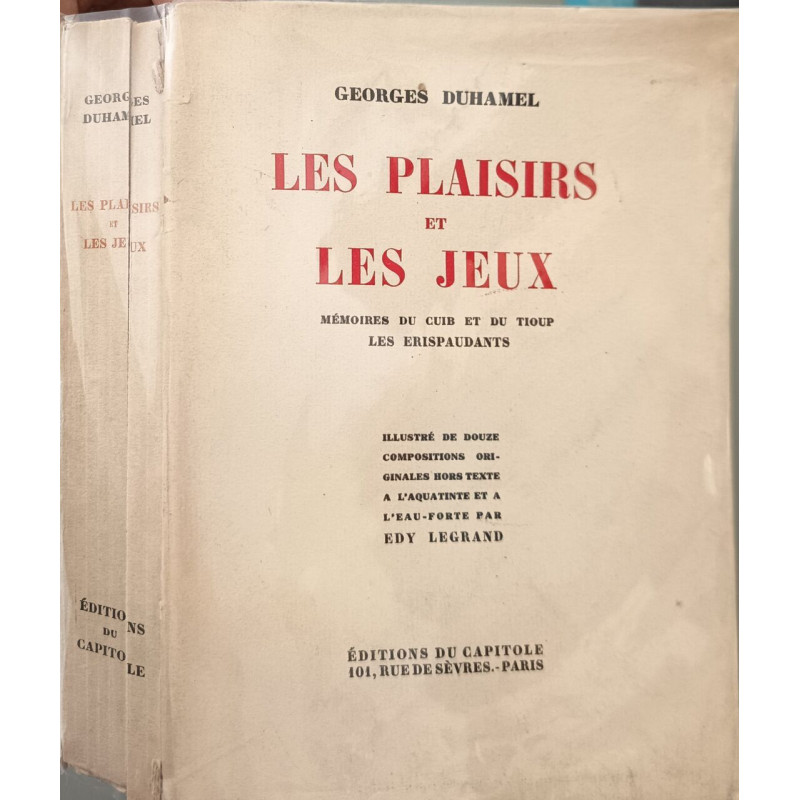 Les plaisirs et les jeux / 12 illustrations d'edy Legrand