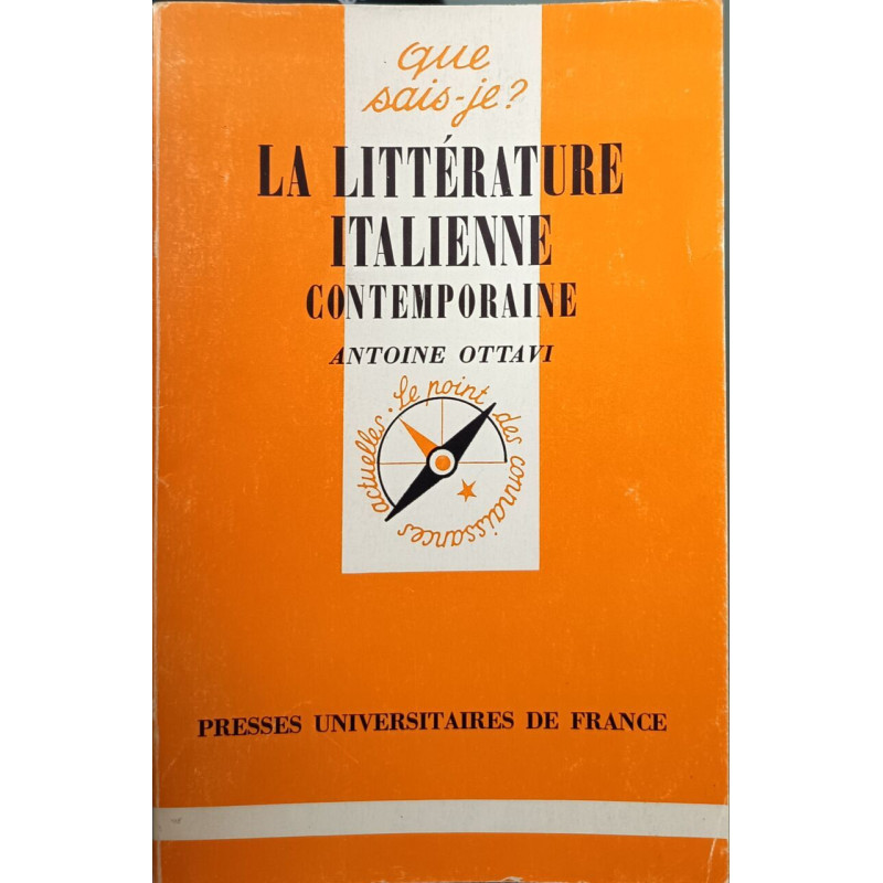 La littérature italienne contemporaine