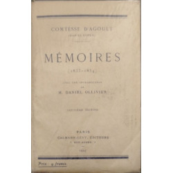 Memoires (1833-1954 )