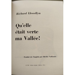 Qu'elle était verte ma Vallée! / illustrations de rene peron
