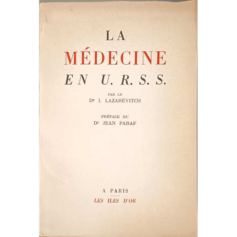 La médecine en U.R.S.S