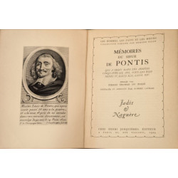 Mémoires de Monsieur de Pontis Maréchal de Bataille