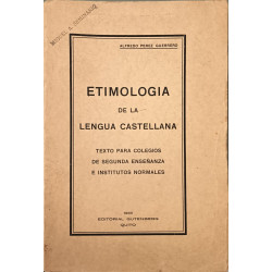 Etimología de la lengua castellana