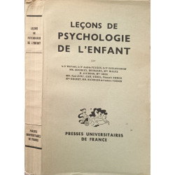 Leçons de psychologie de l'enfant