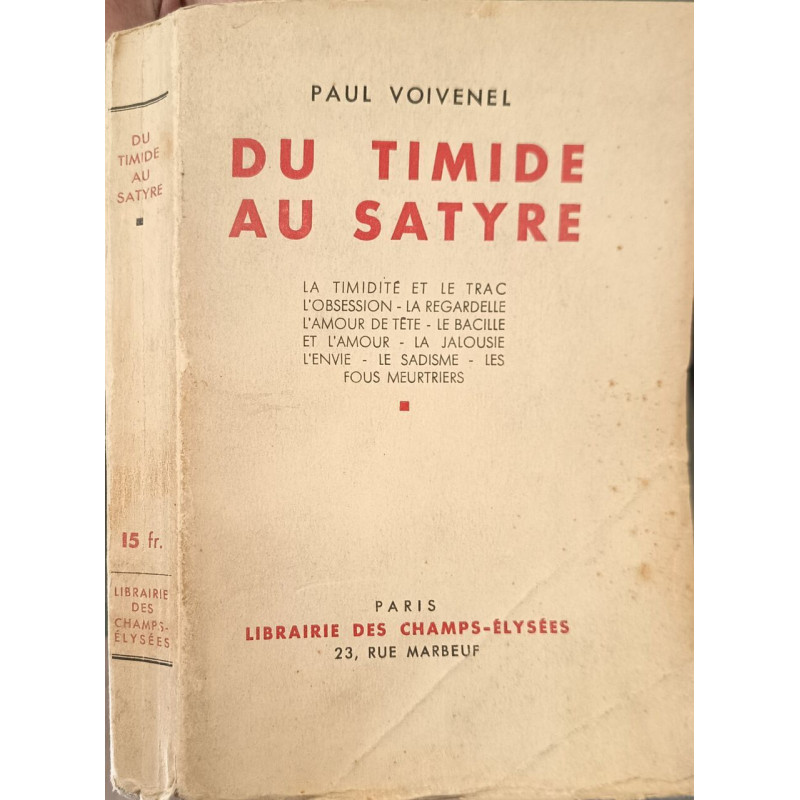 Du timide au satyre