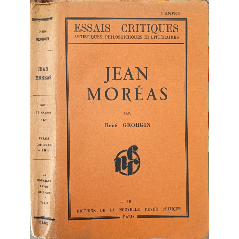 Essais critiques artistiques philosophiques et littéraires