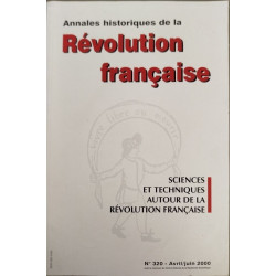 Annales historiques de la révolution française n° 320