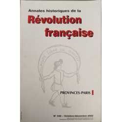 Annales historiques de la révolution française n° 330