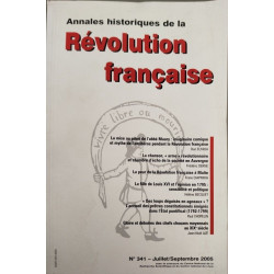 Annales historiques de la révolution française n° 341