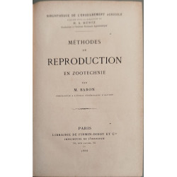 Méthodes de reproduction en zootechnie