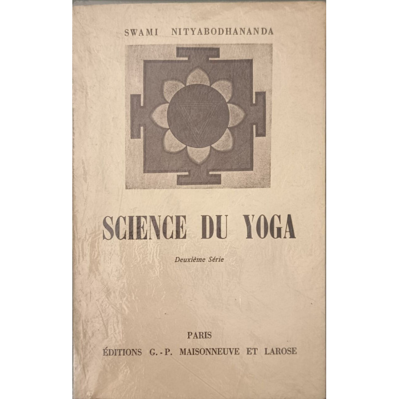 Science du yoga (Europe Orient)