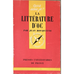 Que sais-je? La littérature d'oc