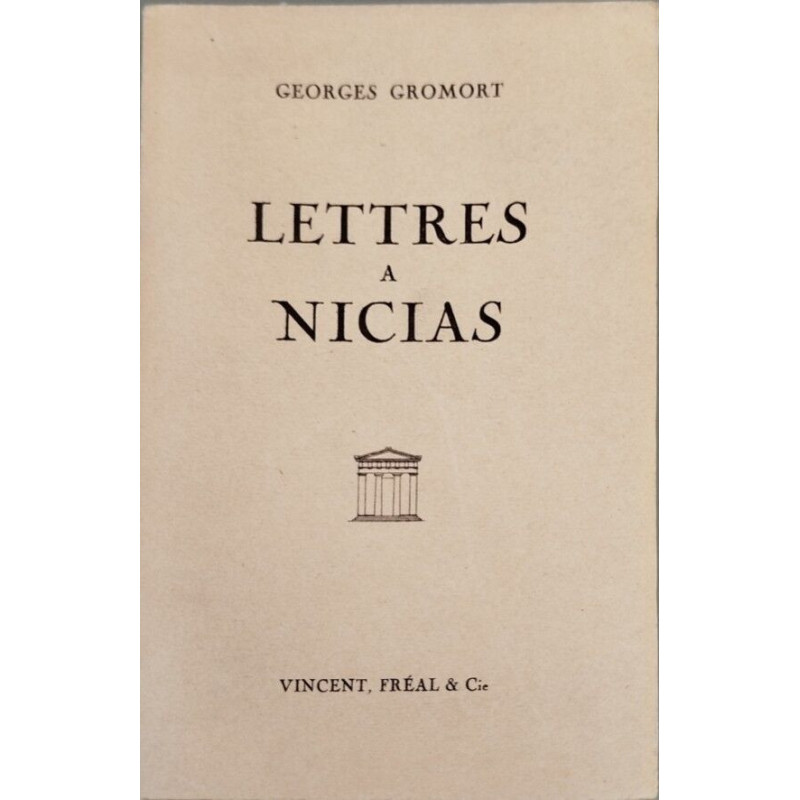Lettres à Nicias