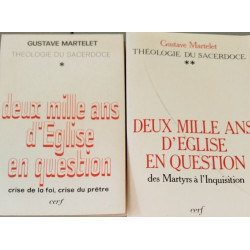 Deux mille ans d'Eglise en question/ 2 tomes