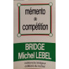 Bridge / memento de compétition