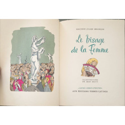 Le visage de la femme illustrations de Jean Dratz exemplaire...
