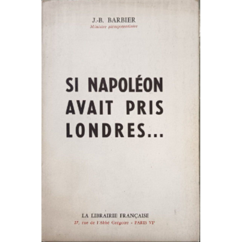 Si Napoléon avait pris Londres