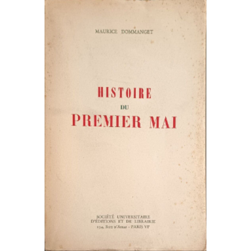 Histoire du premier mai