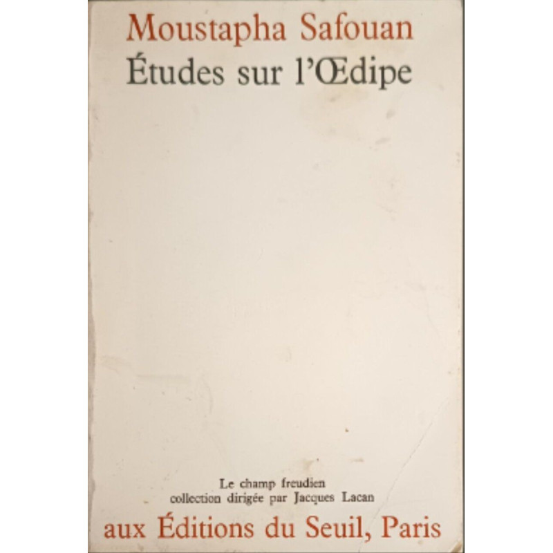 Etudes sur l'Oedipe
