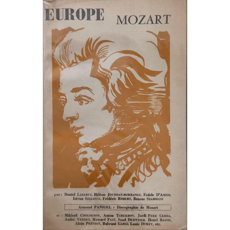 Europe revue mensuelle : Mozart