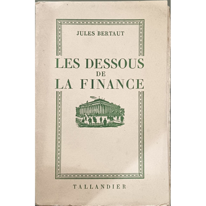 Les dessous de la finance